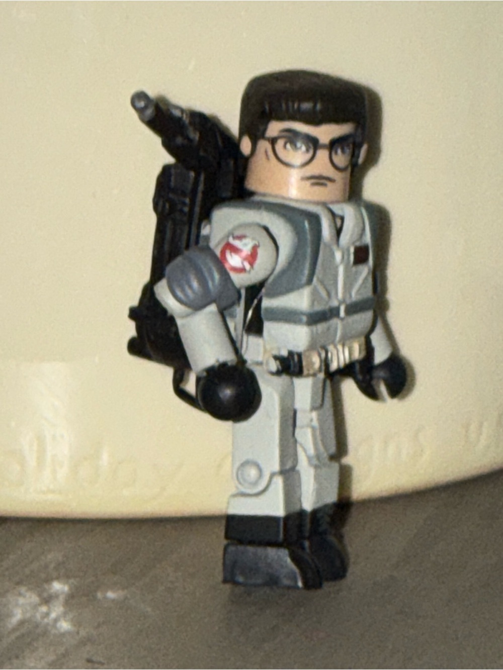 LEGO Ghostbusters Minifigure Gray Uniform with Backpack Accessory 1 Piece